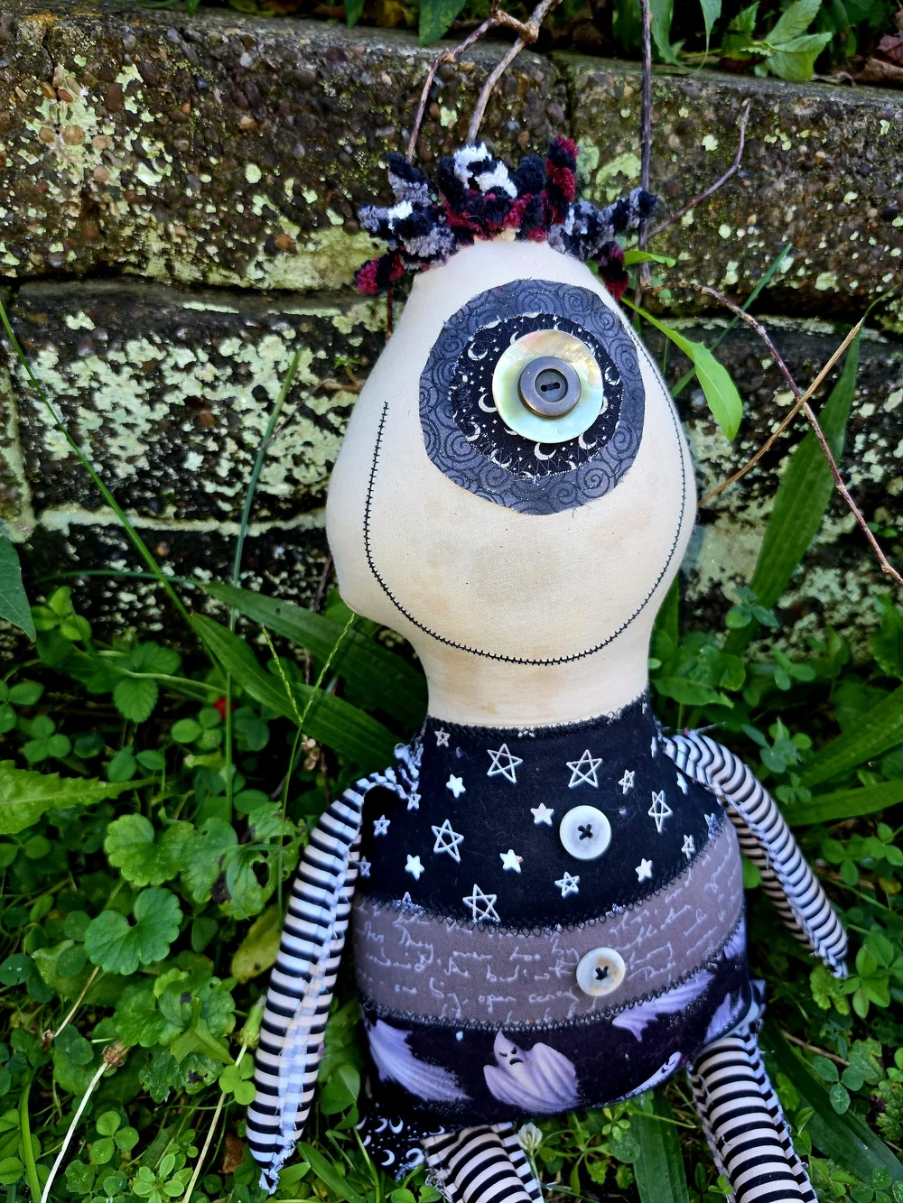 Dumpster Dollies Oracle Oddity OOAK Handmade Creepy Gothic Art Doll